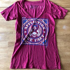 Affliction Women’s Tee - Size Large